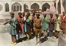 Teheran. Procession De Derviches Martyrs (Procession of Dervish Martyrs), 1900. Creator: Unknown