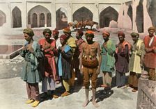 Teheran. Procession De Derviches Martyrs (Procession of Dervish Martyrs), 1900. Creator: Unknown