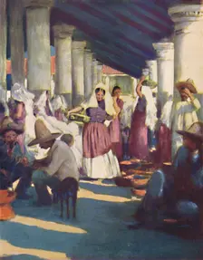 Tehuantepec 1903. Artist: Mortimer L Menpes