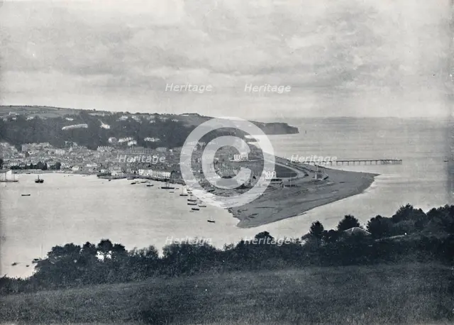 'Teignmouth - General View of the Dene', 1895. Artist: Unknown.