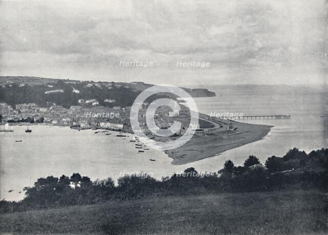 'Teignmouth - General View of the Dene', 1895. Artist: Unknown.
