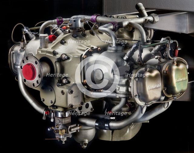 Teledyne Continental Motors Voyager-200 Horizontally-opposed Engine, 1987. Creator: Teledyne Continental Motors.