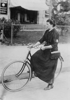 Telegraph messenger, Berlin, between 1914 and c1915. Creator: Bain News Service