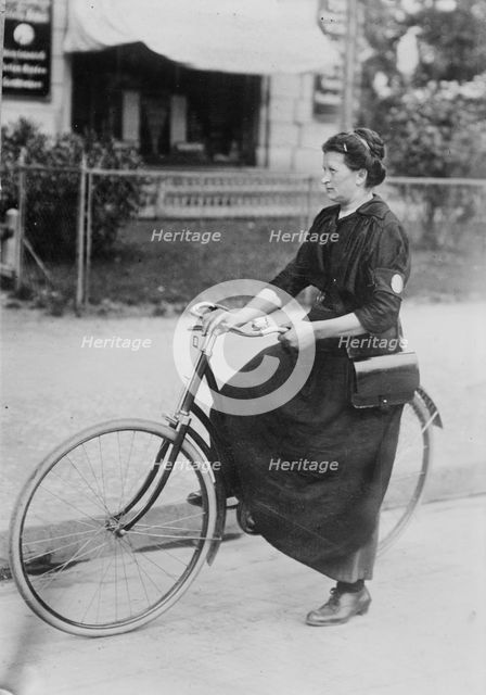 Telegraph messenger, Berlin, between 1914 and c1915. Creator: Bain News Service.