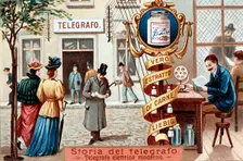 Telegraph office, c1900. Creator: Unknown