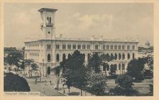 Telegraph Office, Calcutta c1900. Artist: Johnston & Hoffmann
