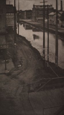 Telegraph Poles, 1898. Creator: Clarence H. White (American, 1871-1925)