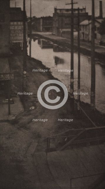 Telegraph Poles, 1898. Creator: Clarence H. White (American, 1871-1925).
