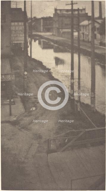 Telegraph Poles, c.1900. Creator: Clarence H White.