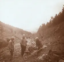 Telegraphists, Somme, northern France, c1914-c1918