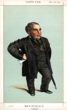 Telegraphs 1871.Artist: Coide