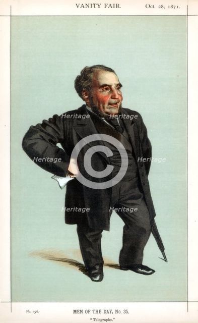 'Telegraphs', 1871.Artist: Coide