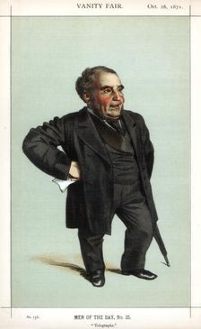 Telegraphs 1871.Artist: Coide