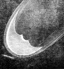 Telescopic Appearances of Donati's Comet, as seen from the Cambridge Observatory, Sept 25..., 1858. Creator: Unknown