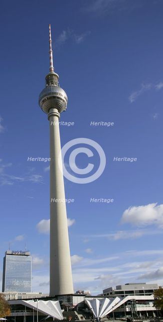 Television Tower, (Fernsehturm), Berlin, Germany, 2025. Creator: LTL.