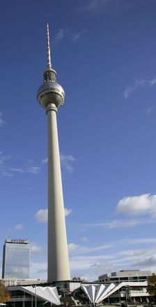 Television Tower, (Fernsehturm), Berlin, Germany, 2025. Creator: LTL