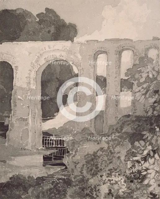 Telford's Aqueduct, c1800s. Artists: John Sell Cotman, Thomas Telford.