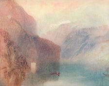 Tell's Chapel, Fluelen 1909. Artist: JMW Turner