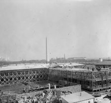 Temporary Building, Under Construction...Washington, D.C., 1917. Creator: Unknown
