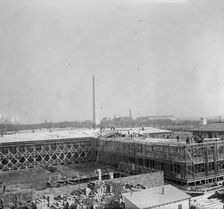 Temporary Building, Under Construction...Washington, D.C., 1917. Creator: Unknown