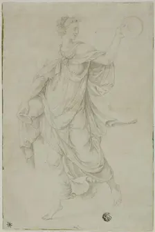 Temperance, 1521/56. Creator: Girolamo da Carpi