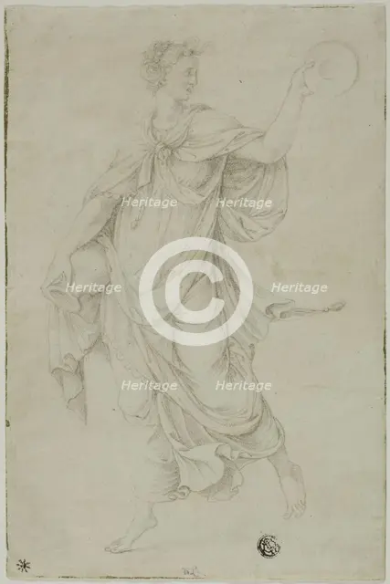 Temperance, 1521/56. Creator: Girolamo da Carpi.