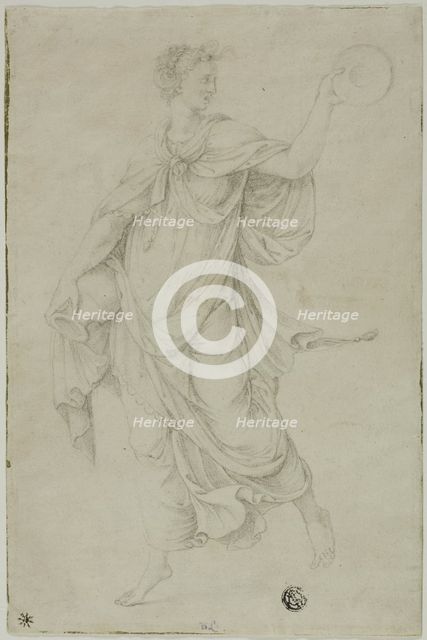 Temperance, 1521/56. Creator: Girolamo da Carpi.