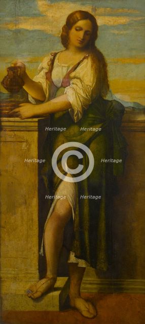 Temperance, early 16th century. Creator: Jacopo Palma il Vecchio.