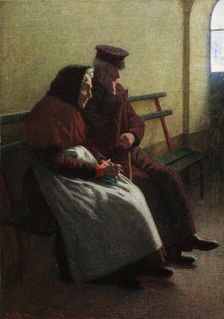 Tempi lontani, 1908. Creator: Morbelli, Angelo (1853-1919)