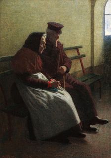 Tempi lontani, 1908. Creator: Morbelli, Angelo (1853-1919)