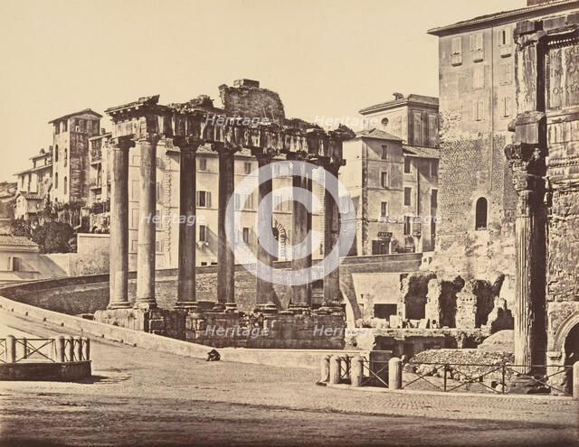 Tempio della Concordia, 1848-52. Creator: Eugène Constant.