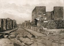 Tempio della Fortuna, Pompeii, Italy, c1900s. Creator: Unknown