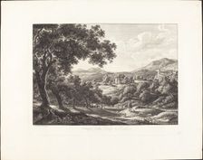 Tempio della Tosse a Tivoli, 1793. Creator: Albert Christoph Dies