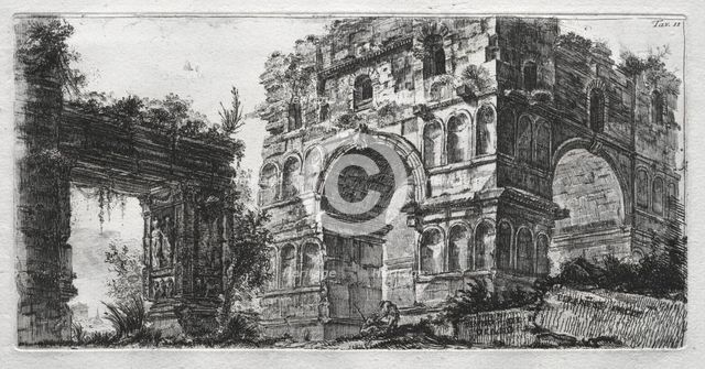 Tempio di Diana. Creator: Giovanni Battista Piranesi (Italian, 1720-1778).