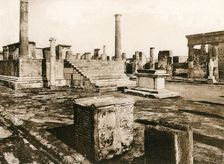 Tempio di Giove, Pompeii, Italy, c1900s. Creator: Unknown