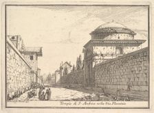 Tempio di Sant'Andrea, Via Flaminia, 1750. Creator: Jérôme Charles Bellicard