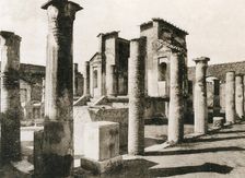 Tempio d'Iside, Pompeii, Italy, c1900s. Creator: Unknown