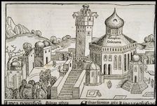 Templum Salomonie (from the Schedel's Chronicle of the World), ca 1493. Creator: Wolgemut, Michael (1434-1519)