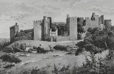 Templar castle, Ponferrada, Spain, 1883. Creator: Tomas Campuzano y Aguirre