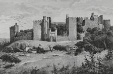 Templar castle, Ponferrada, Spain, 1883. Creator: Tomas Campuzano y Aguirre