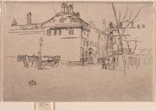 Temple, 1886. Creator: James McNeill Whistler (American, 1834-1903)