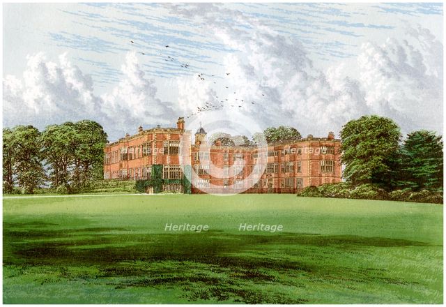 Temple Newsam, home of the Meynell-Ingram family, c1880. Artist: Unknown