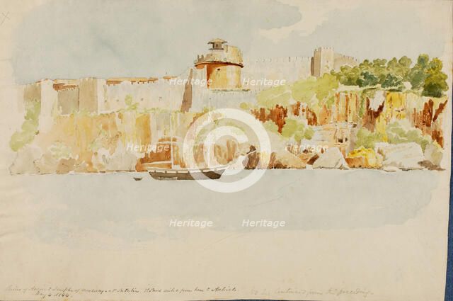 Temple of Mercury, 1844. Creator: Miner Kilbourne Kellogg.