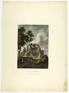 Temple of Minerva Medica, plate twenty-five from the Ruins of Rome, published February 20, 1798. Creator: Matthew Dubourg