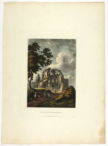 Temple of Minerva Medica, plate twenty-five from the Ruins of Rome, published February 20, 1798. Creator: Matthew Dubourg