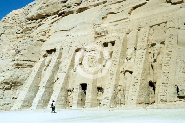 Temple of Nefertari, Abu Simbel, Egypt, 13th century BC. Artist: Unknown