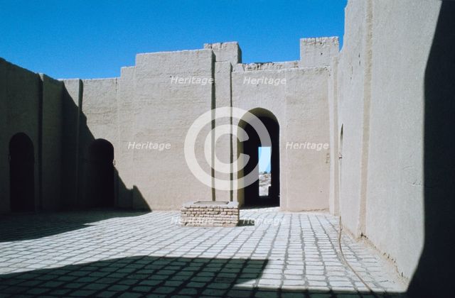Temple of Nin Makh, Babylon, Iraq, 1977. Creator: Vivienne Sharp.