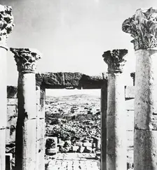 Temple of Old Corinth, Greece, c1955. Creator: Arthur Charles Kirby Ware