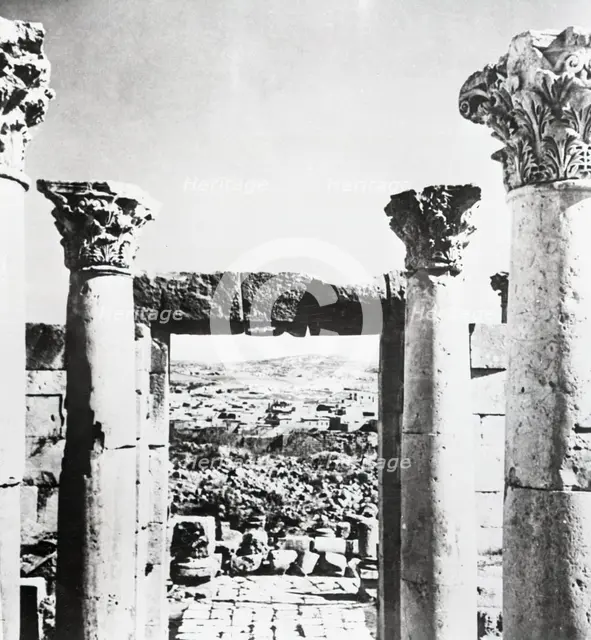 Temple of Old Corinth, Greece, c1955. Creator: Arthur Charles Kirby Ware.