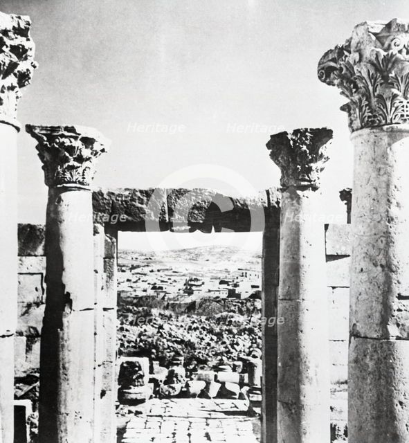 Temple of Old Corinth, Greece, c1955. Creator: Arthur Charles Kirby Ware.